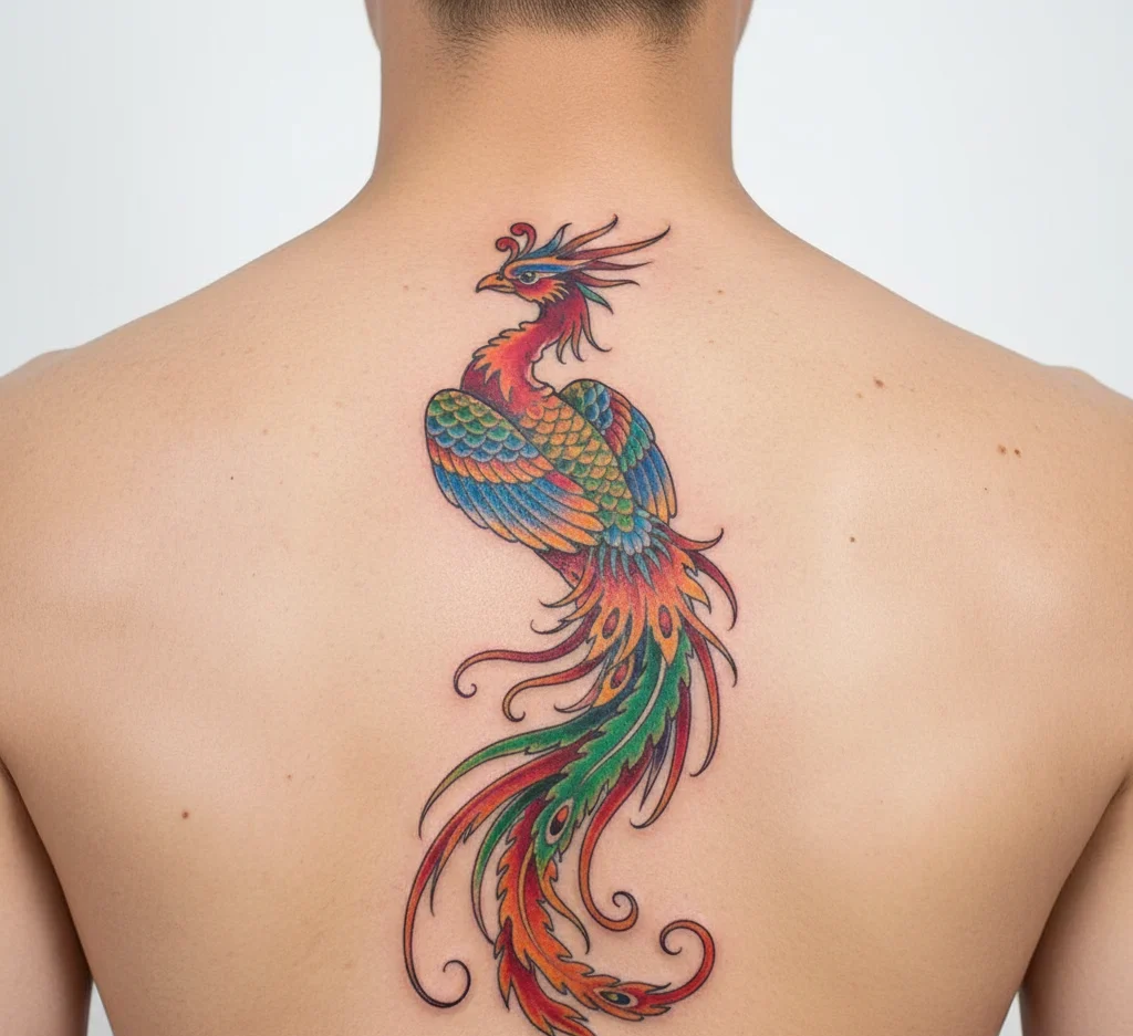 Chinese Phoenix Tattoo