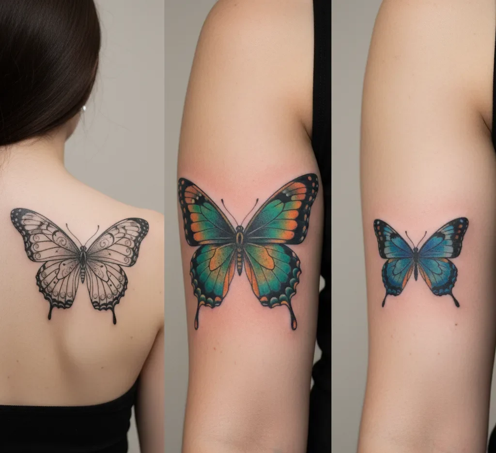Deep Symbolism Behind Different Butterfly Tattoo Designs