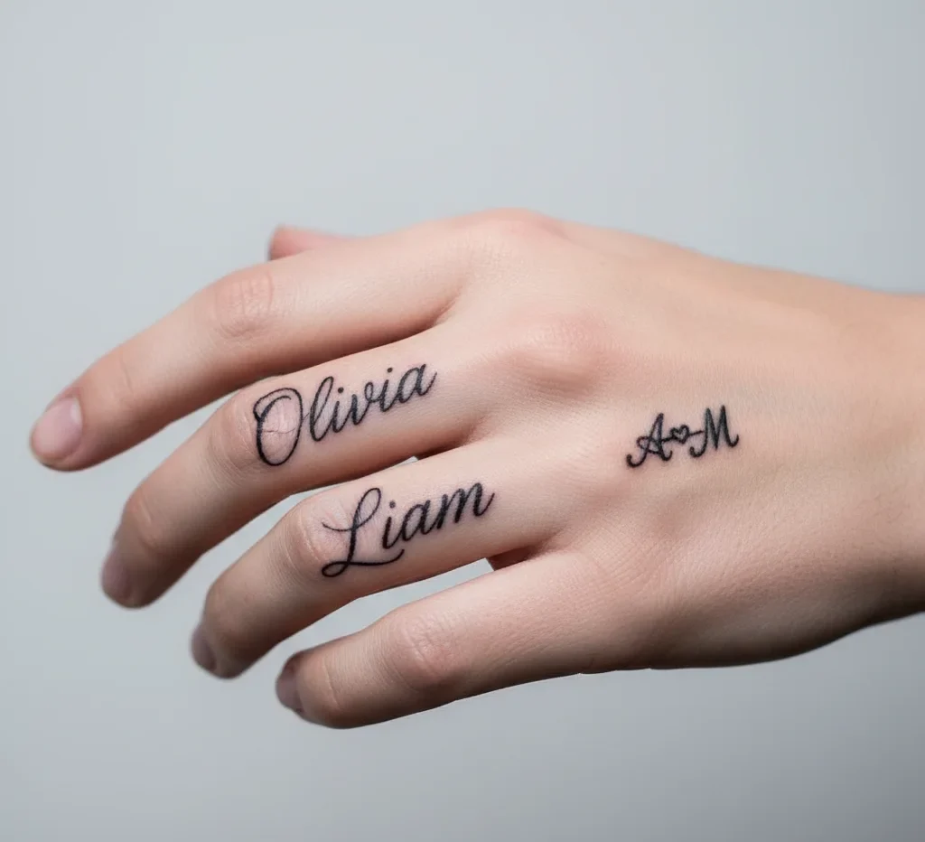 The Best Hand Tattoo Ideas for 2026 Trendy and cool designs 7 Hand Name Tattoo Designs That Have Meaning for Loved Ones