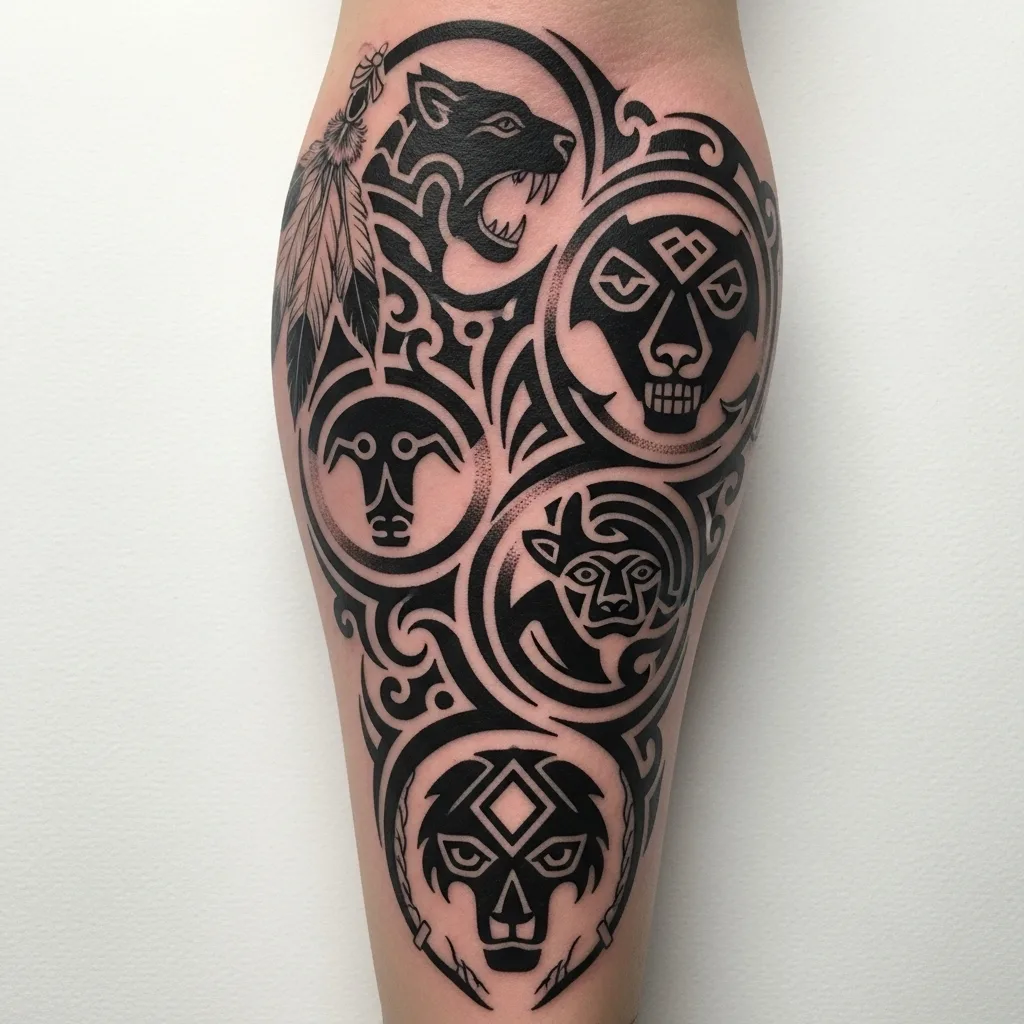 Native American Tribal Tattoos