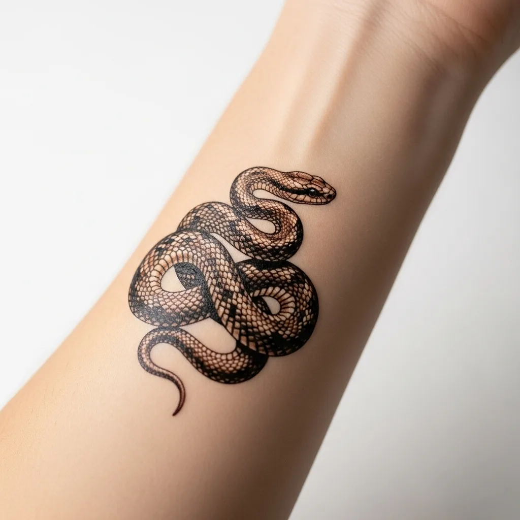 Ultimate Snake Tattoo Guide 2026: Meanings, Styles & Body Placement 26 Snake Temporary Tattoo Ideas