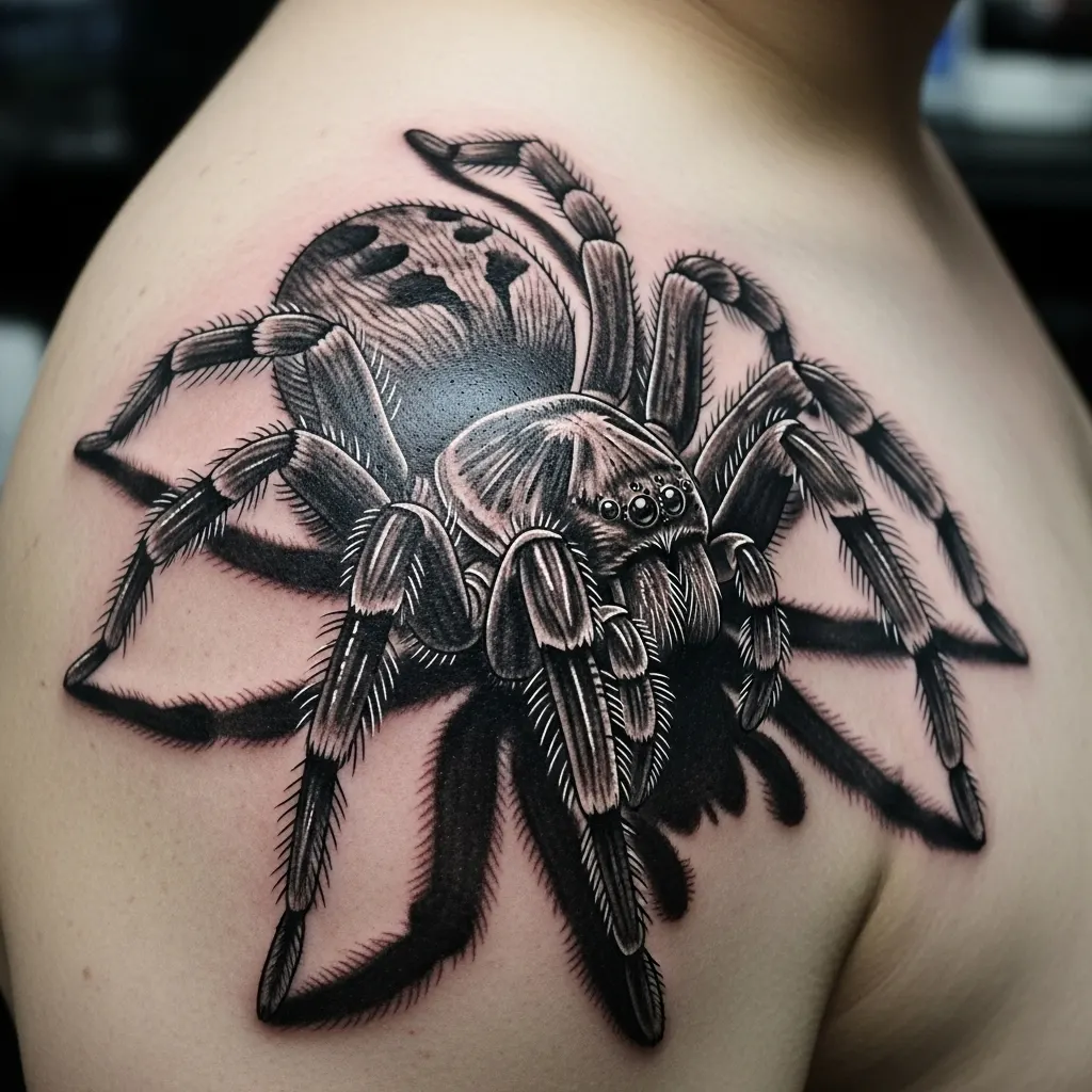 35+ Spider Tattoos Ideas 2026, Meanings & Design Guide 12 3D Spider Tattoo