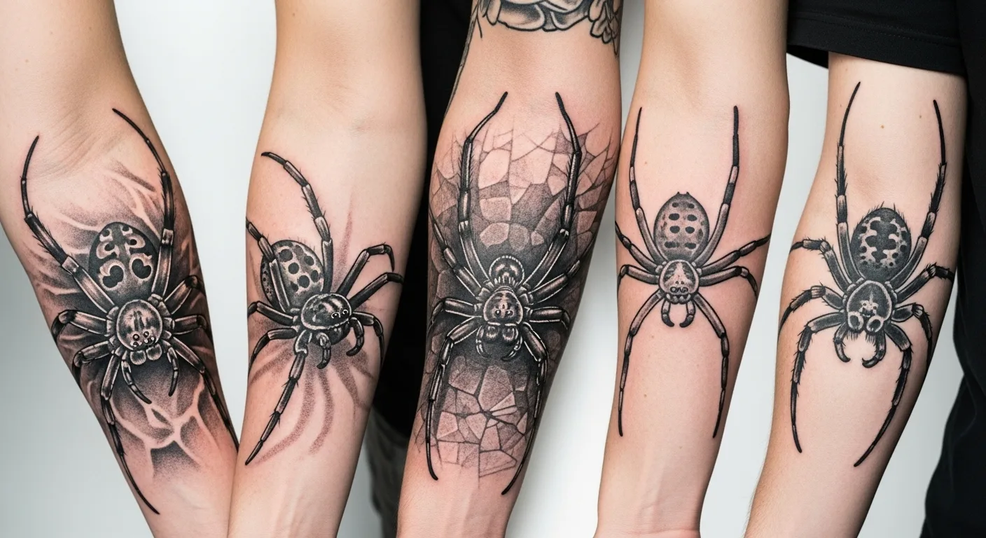 35+ Spider Tattoos Ideas 2026, Meanings & Design Guide 1 Spider Tattoos Ideas