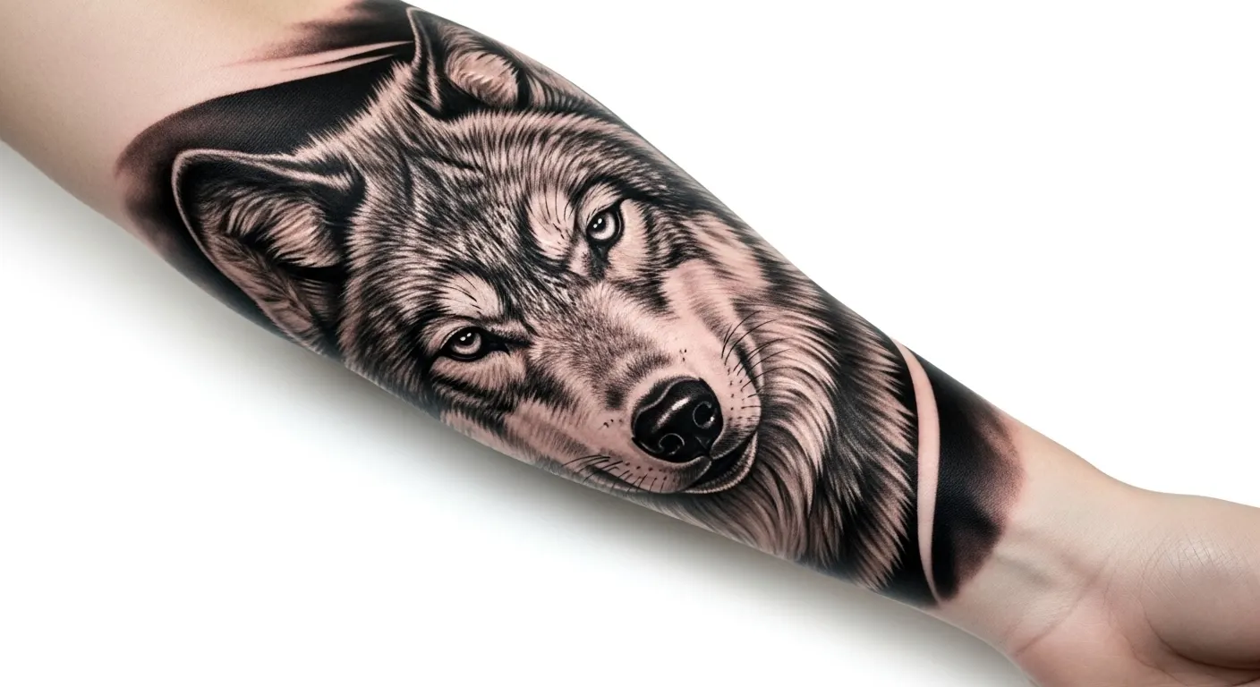 wolf tattoo