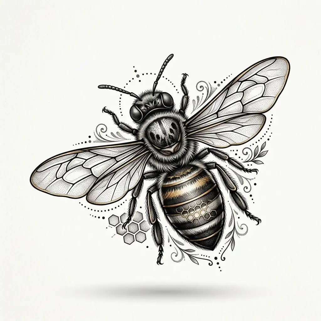 Explore Inspiring Tattoo Ideas for Men and Women 10 Bee_tattoo