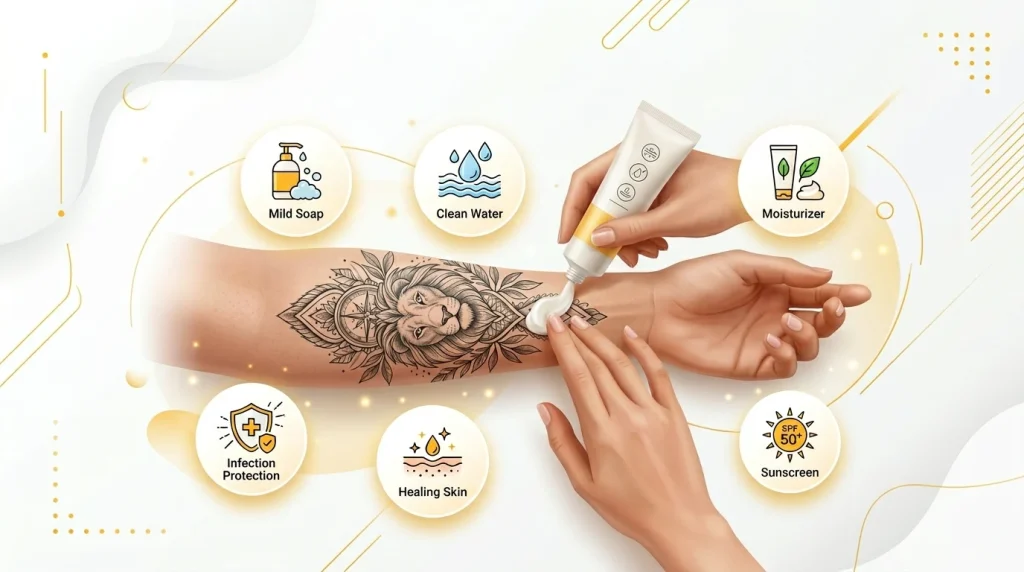 Explore Inspiring Tattoo Ideas for Men and Women 12 tattoo-aftercare